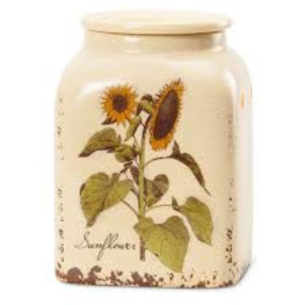 Scentsy Rustic Sunflower Warmer with FREE wax bar